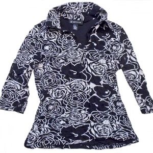 one S lace rose blouse